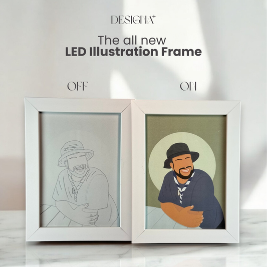 Led Illustration Frame