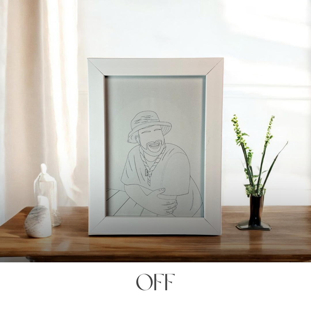 Led Illustration Frame