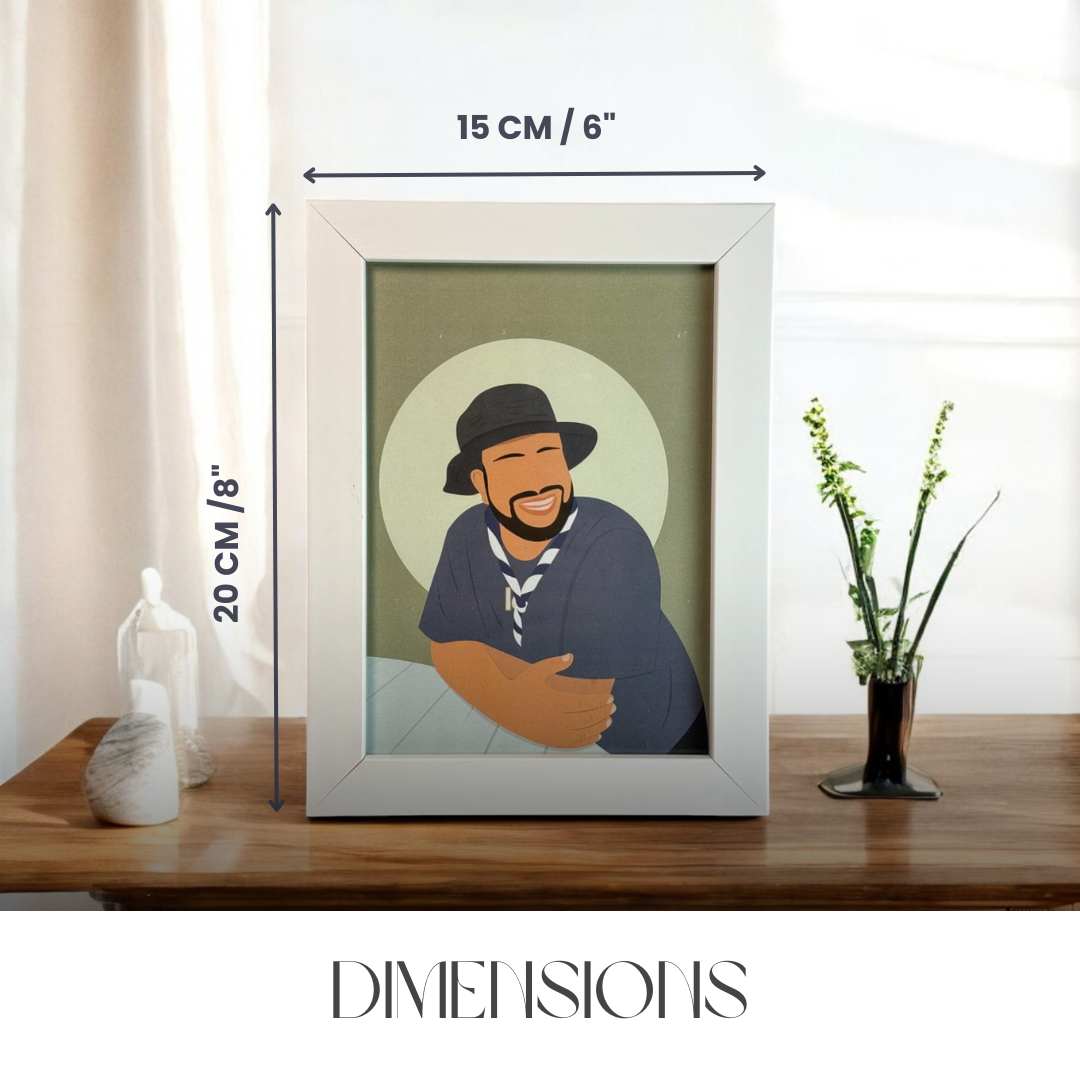 Led Illustration Frame